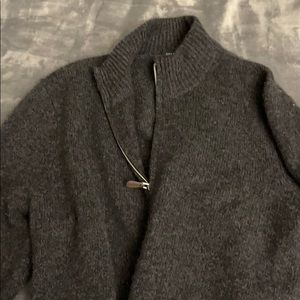 Brand new Dark grey zip up